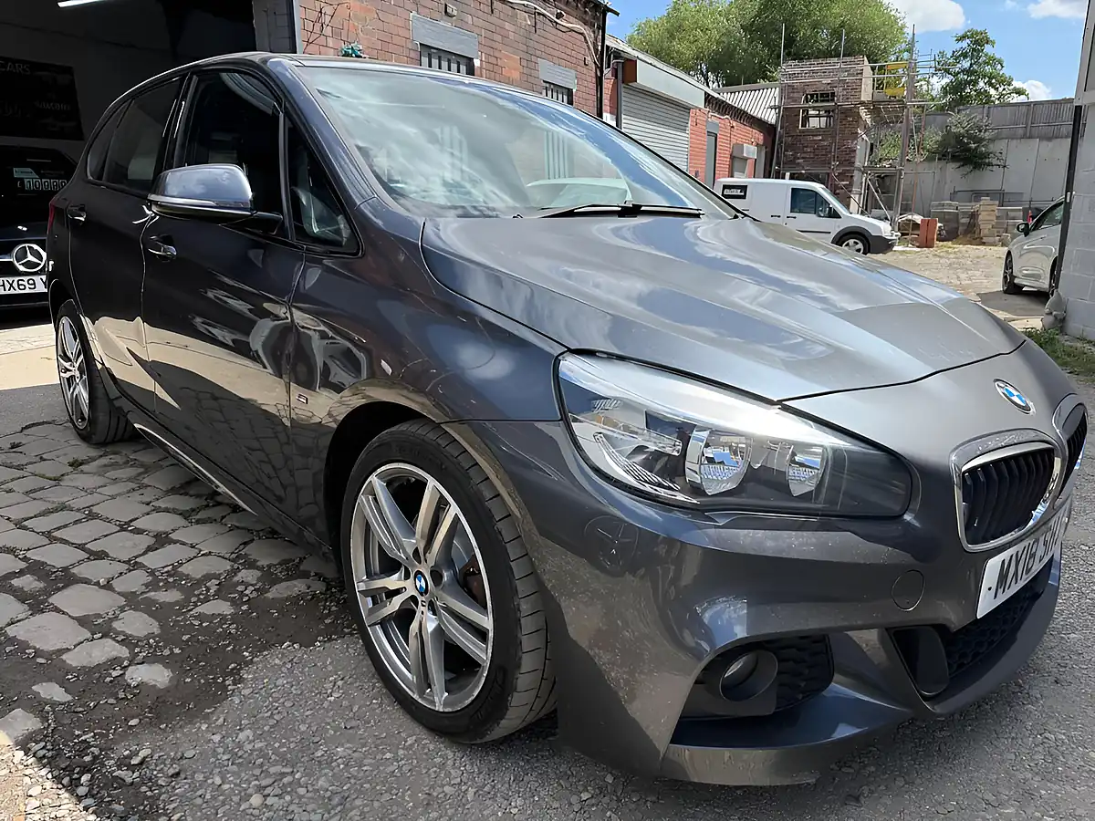 Used 2018 BMW 2 Series Active Tourer M Sport Grey - Front View