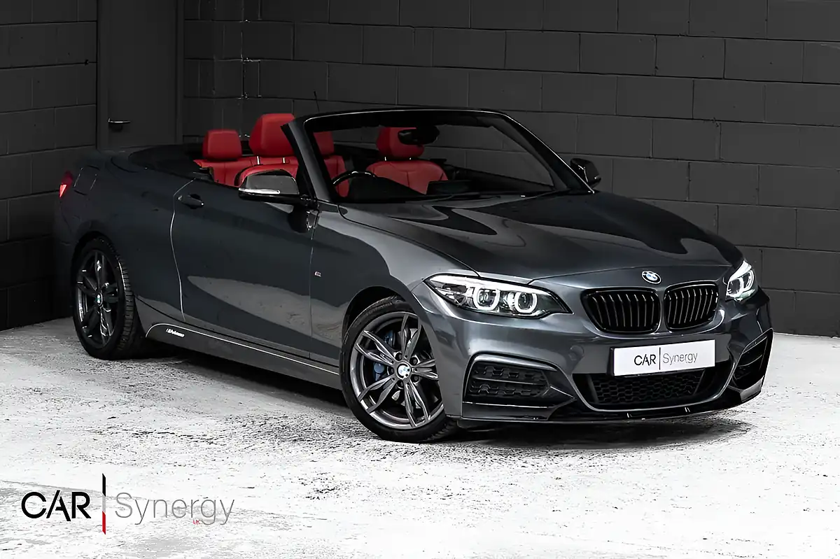 Used 2018 BMW 2 Series Convertible Grey - Front View
