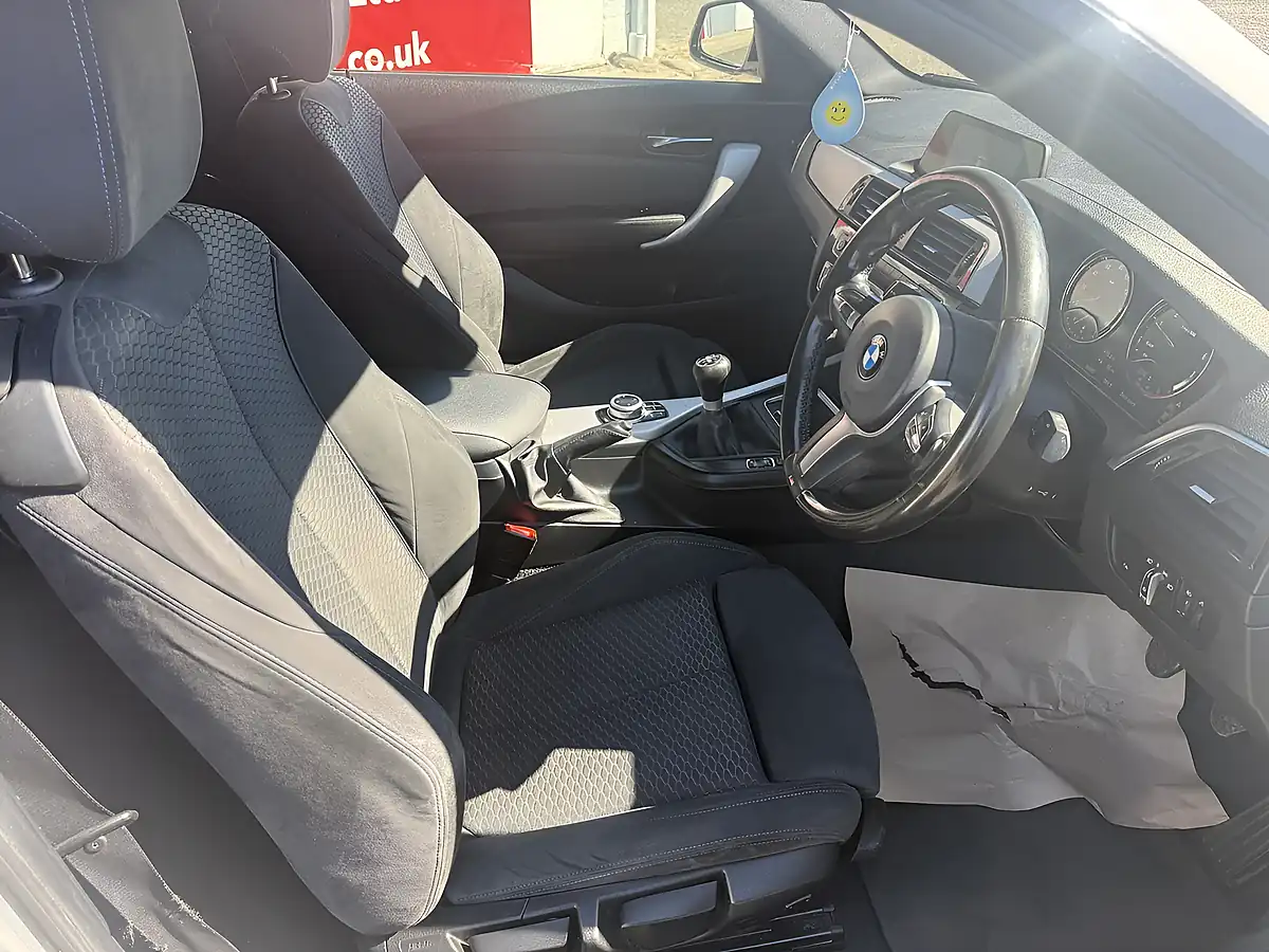 Used 2018 BMW 2 Series M Sport Alpine White - Interior and Exterior details 11