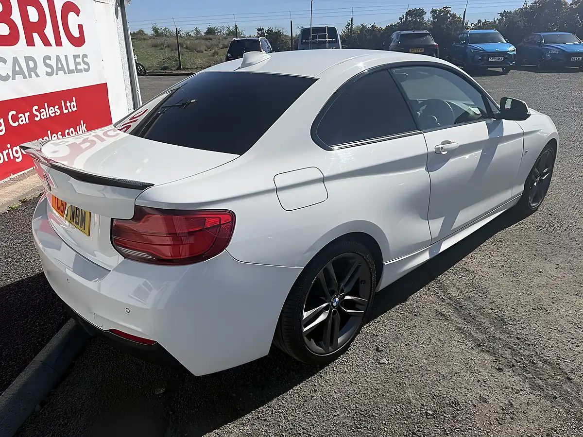 Used 2018 BMW 2 Series M Sport Alpine White - Interior and Exterior details 2
