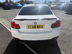 Used 2018 BMW 2 Series M Sport Alpine White - Interior and Exterior details 3