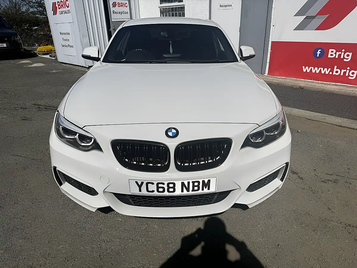 Used 2018 BMW 2 Series M Sport Alpine White - Interior and Exterior details 6
