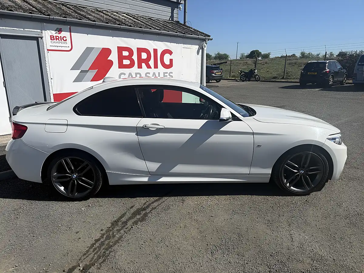 Used 2018 BMW 2 Series M Sport Alpine White - Interior and Exterior details 9