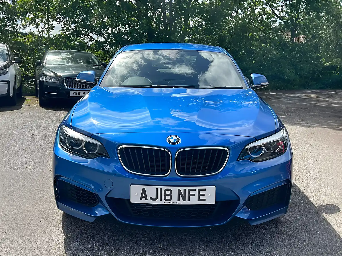 Used 2018 BMW 2 Series M Sport Blue - Interior and Exterior details 10