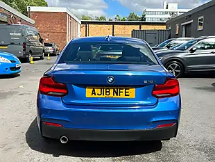 Used 2018 BMW 2 Series M Sport Blue - Interior and Exterior details 11