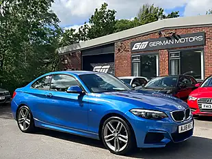Used 2018 BMW 2 Series M Sport Blue - Interior and Exterior details 5