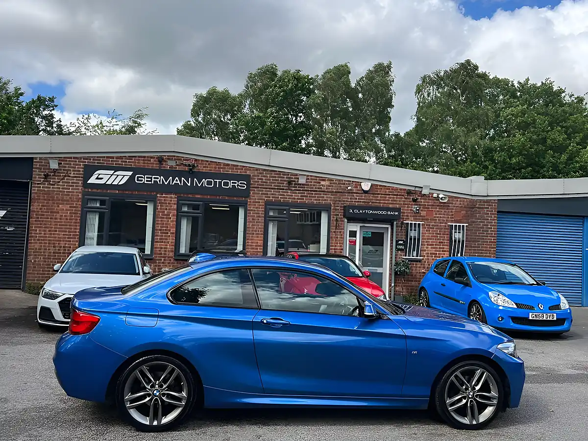 Used 2018 BMW 2 Series M Sport Blue - Interior and Exterior details 6