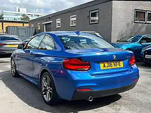 Used 2018 BMW 2 Series M Sport Blue - Interior and Exterior details 8