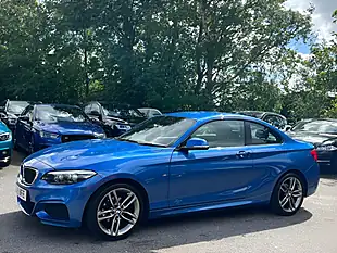 Used 2018 BMW 2 Series M Sport Blue - Interior and Exterior details 9