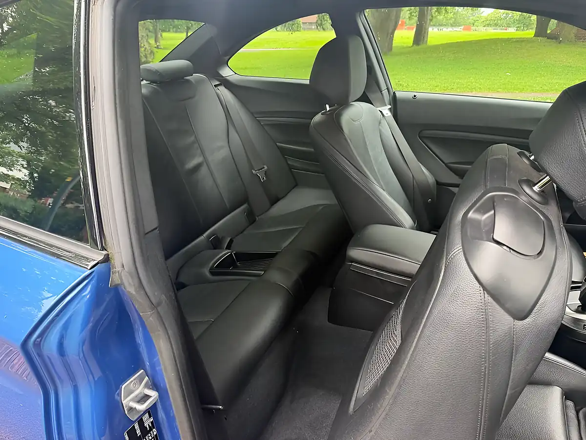 Used 2018 BMW 2 Series M Sport Blue - Interior and Exterior details 14