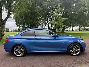 Used 2018 BMW 2 Series M Sport Blue - Interior and Exterior details 2