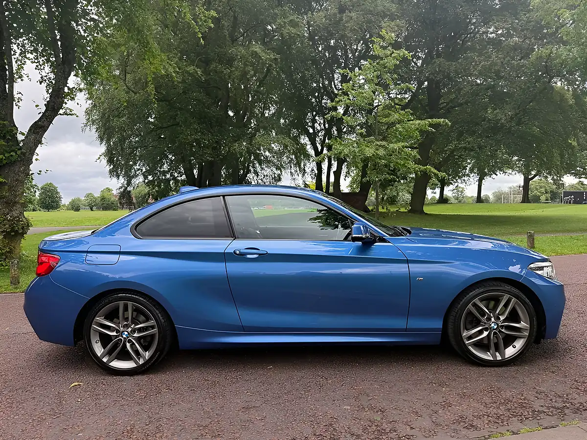 Used 2018 BMW 2 Series M Sport Blue - Interior and Exterior details 2