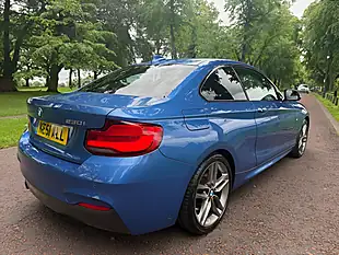 Used 2018 BMW 2 Series M Sport Blue - Interior and Exterior details 3