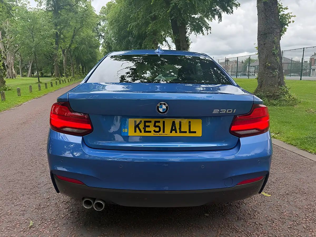Used 2018 BMW 2 Series M Sport Blue - Interior and Exterior details 4