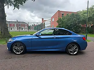 Used 2018 BMW 2 Series M Sport Blue - Interior and Exterior details 6