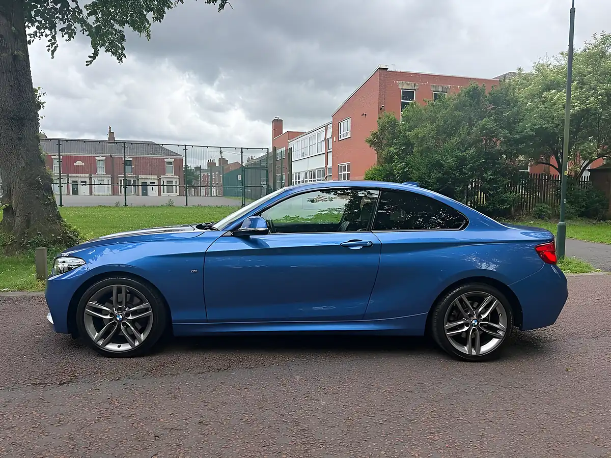 Used 2018 BMW 2 Series M Sport Blue - Interior and Exterior details 6