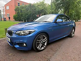 Used 2018 BMW 2 Series M Sport Blue - Interior and Exterior details 7