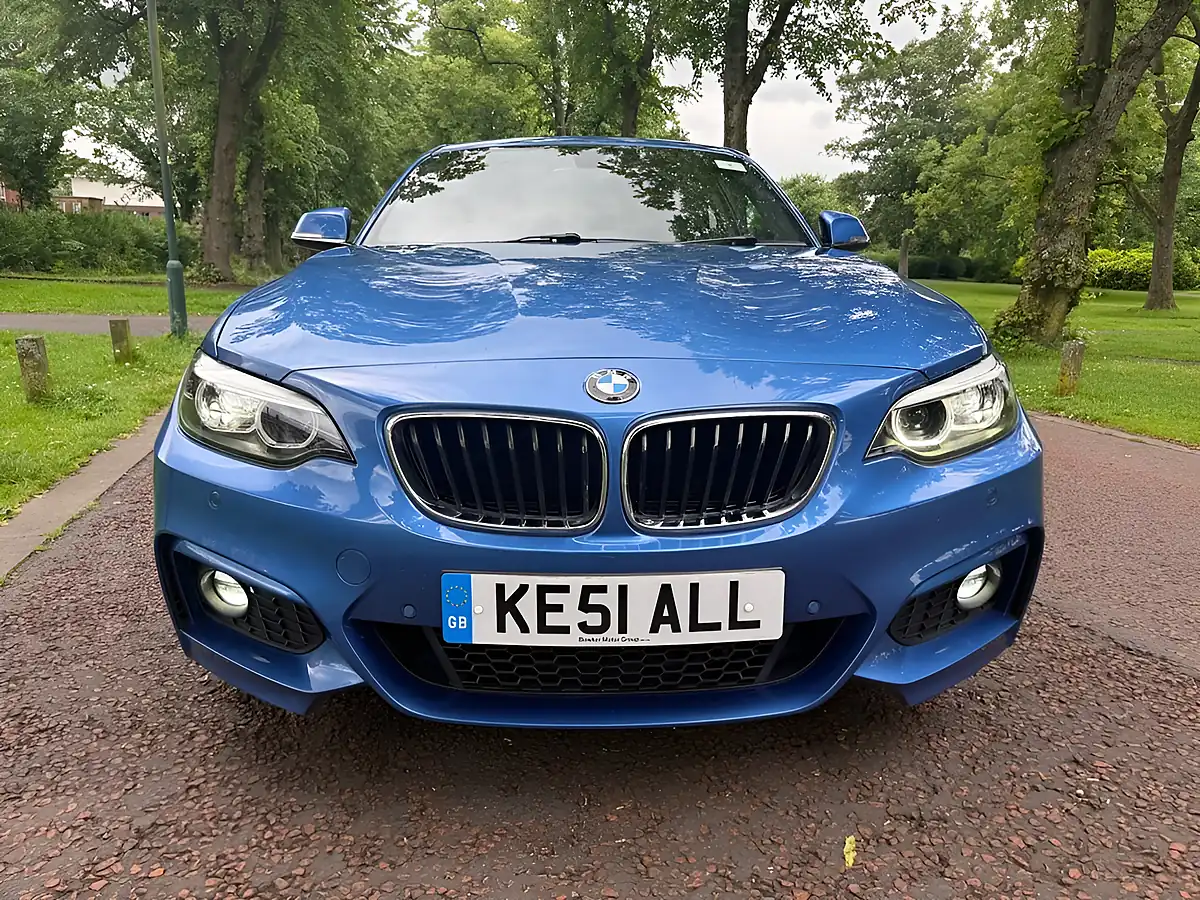 Used 2018 BMW 2 Series M Sport Blue - Interior and Exterior details 8