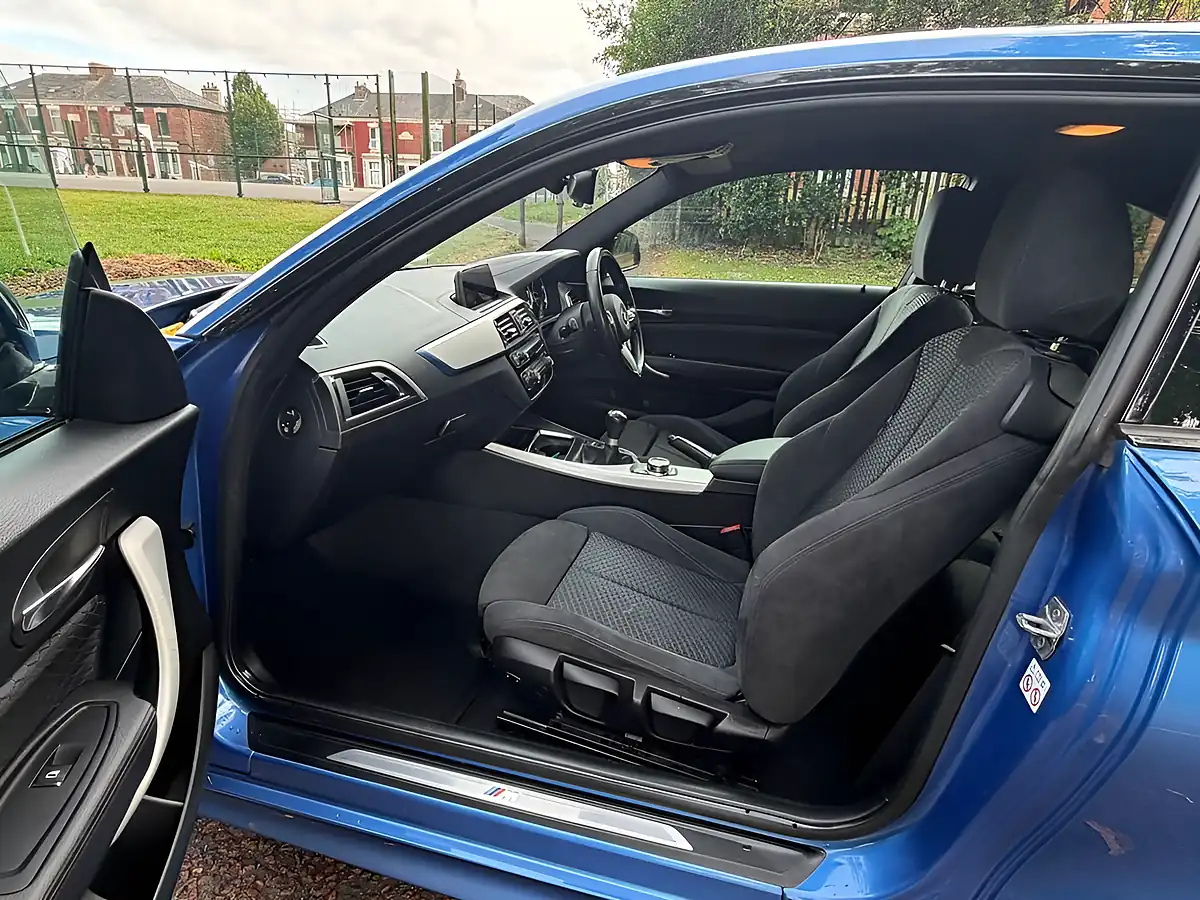 Used 2018 BMW 2 Series M Sport Blue - Interior and Exterior details 12