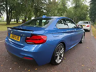 Used 2018 BMW 2 Series M Sport Blue - Interior and Exterior details 3