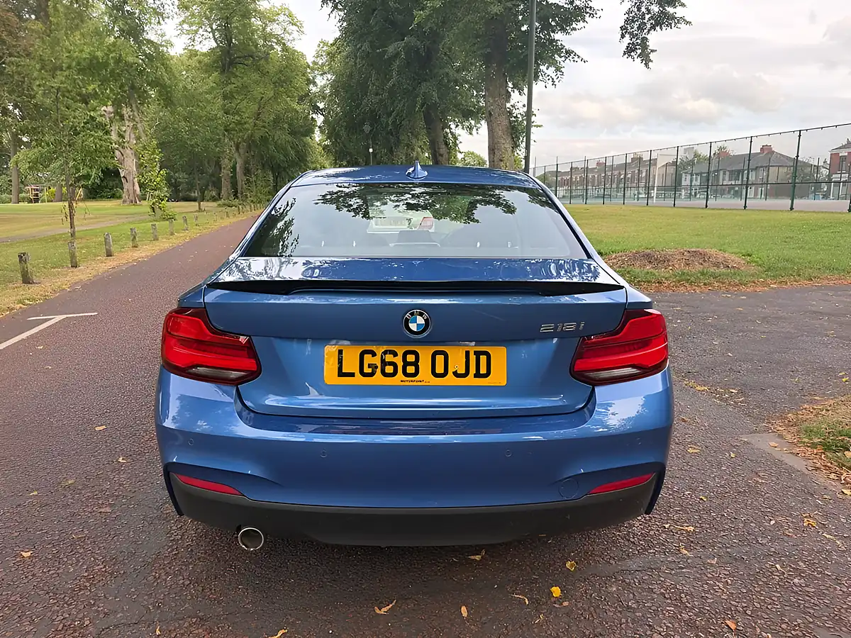 Used 2018 BMW 2 Series M Sport Blue - Interior and Exterior details 4