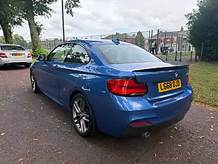 Used 2018 BMW 2 Series M Sport Blue - Interior and Exterior details 5