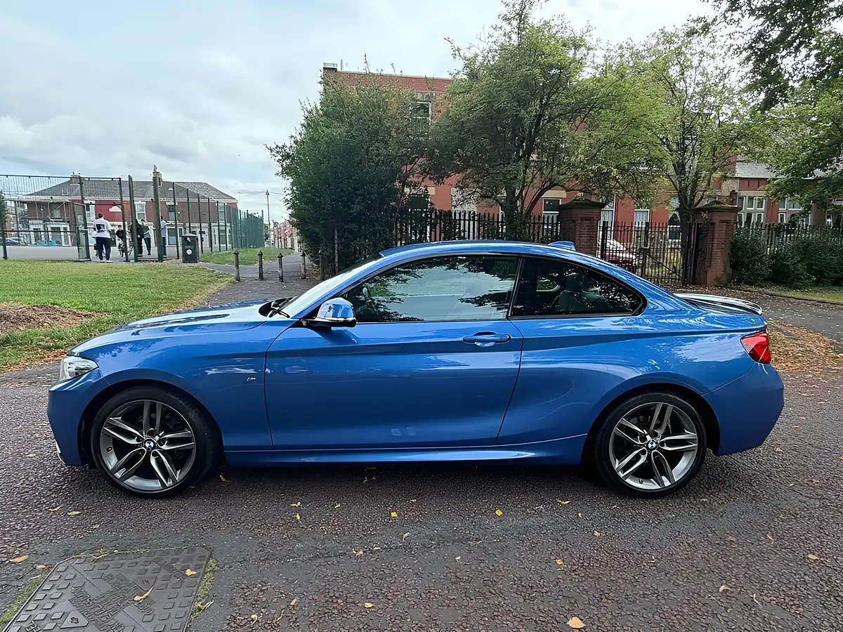 Used 2018 BMW 2 Series M Sport Blue - Interior and Exterior details 6