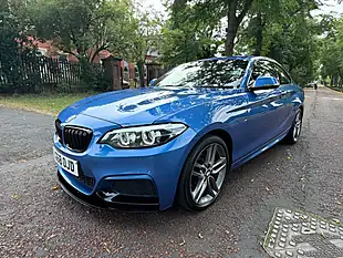 Used 2018 BMW 2 Series M Sport Blue - Interior and Exterior details 7