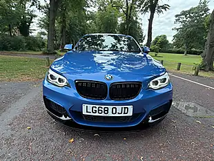 Used 2018 BMW 2 Series M Sport Blue - Interior and Exterior details 8