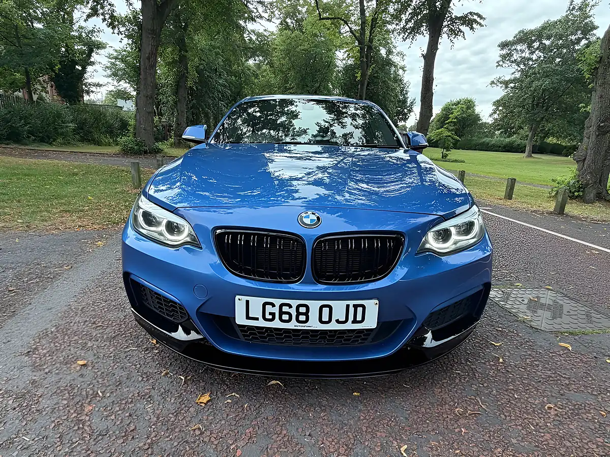 Used 2018 BMW 2 Series M Sport Blue - Interior and Exterior details 8