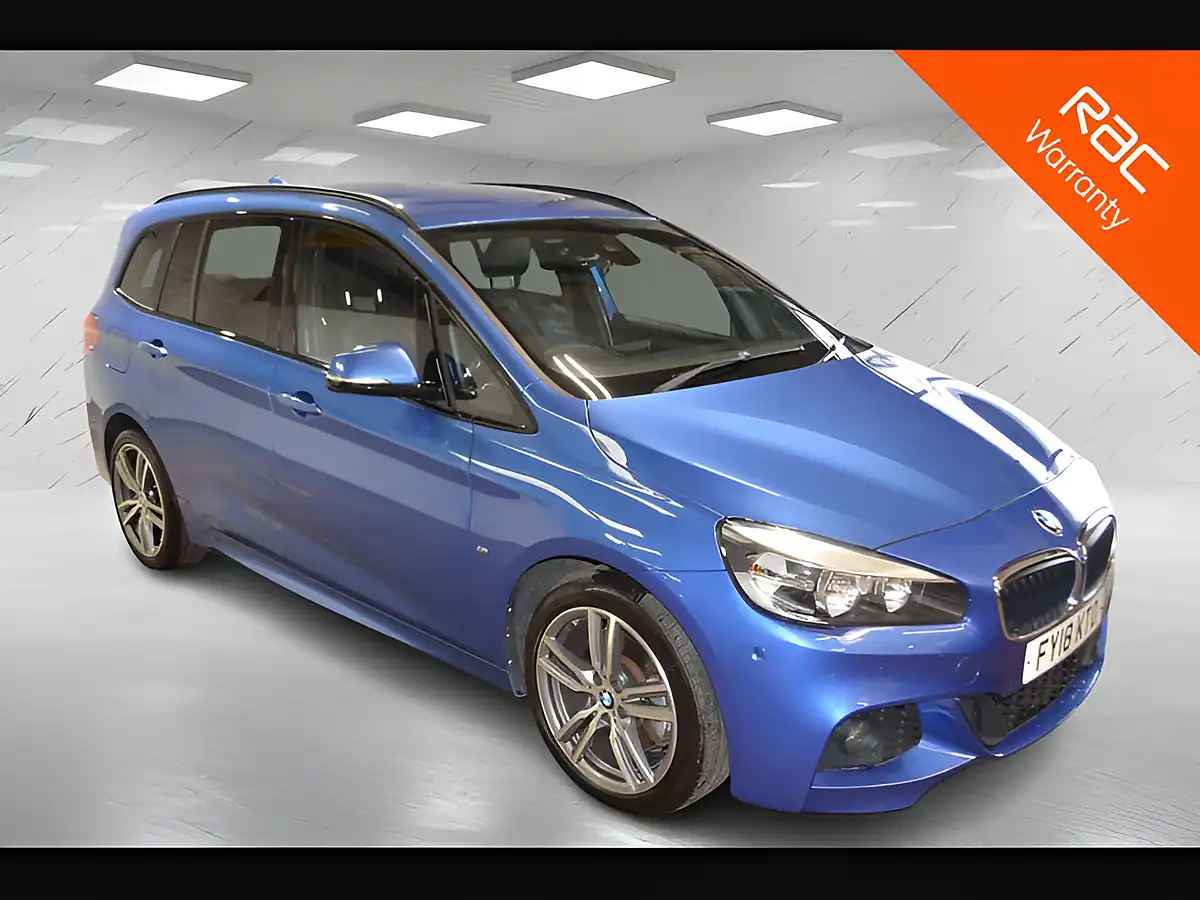 Used 2018 BMW 2 Series M Sport Estoril Blue - Front View