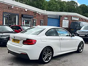 Used 2018 BMW 2 Series M Sport White - Interior and Exterior details 3