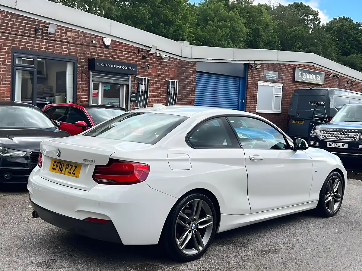 Used 2018 BMW 2 Series M Sport White - Interior and Exterior details 3