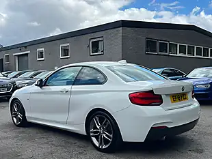 Used 2018 BMW 2 Series M Sport White - Interior and Exterior details 4