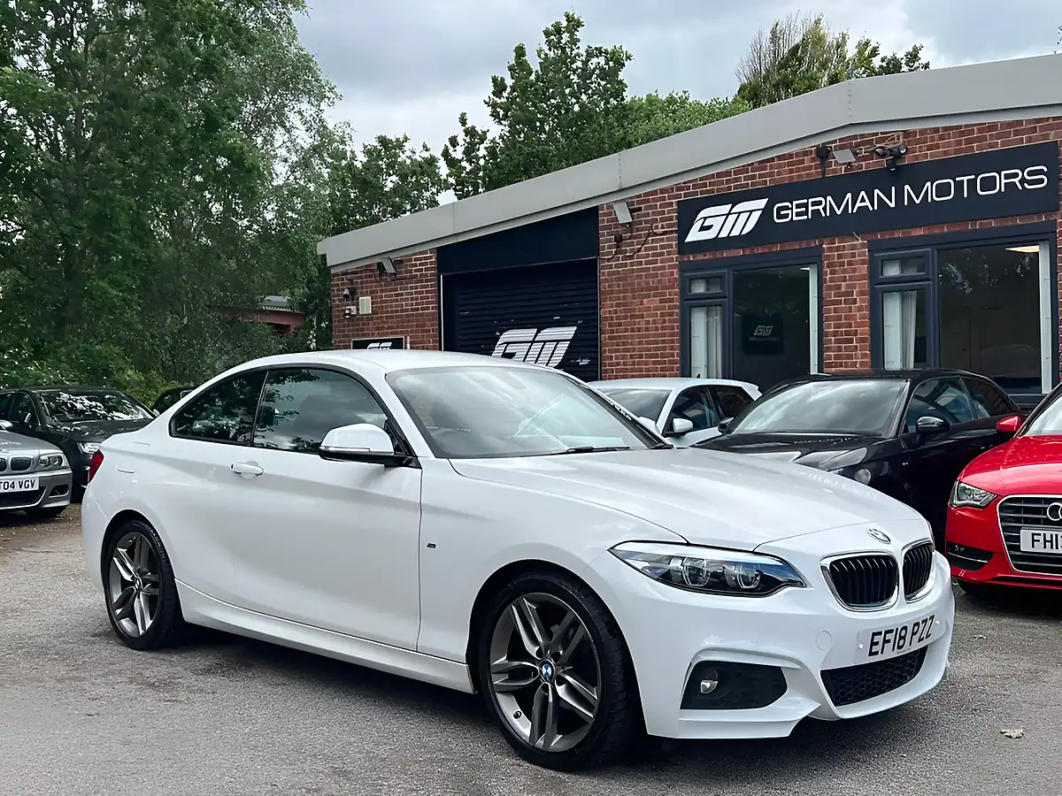 Used 2018 BMW 2 Series M Sport White - Interior and Exterior details 5