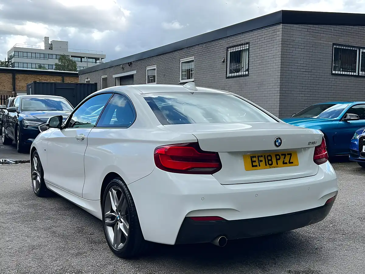 Used 2018 BMW 2 Series M Sport White - Interior and Exterior details 8