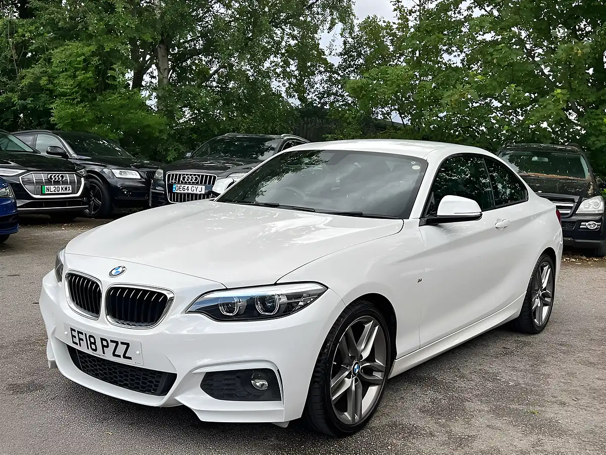 Used 2018 BMW 2 Series M Sport White - Interior and Exterior details 9