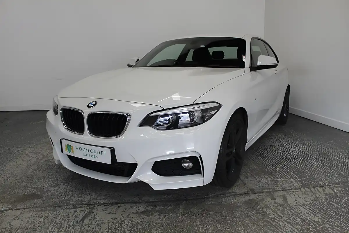 Used 2018 BMW 2 Series M Sport White - Interior and Exterior details 2