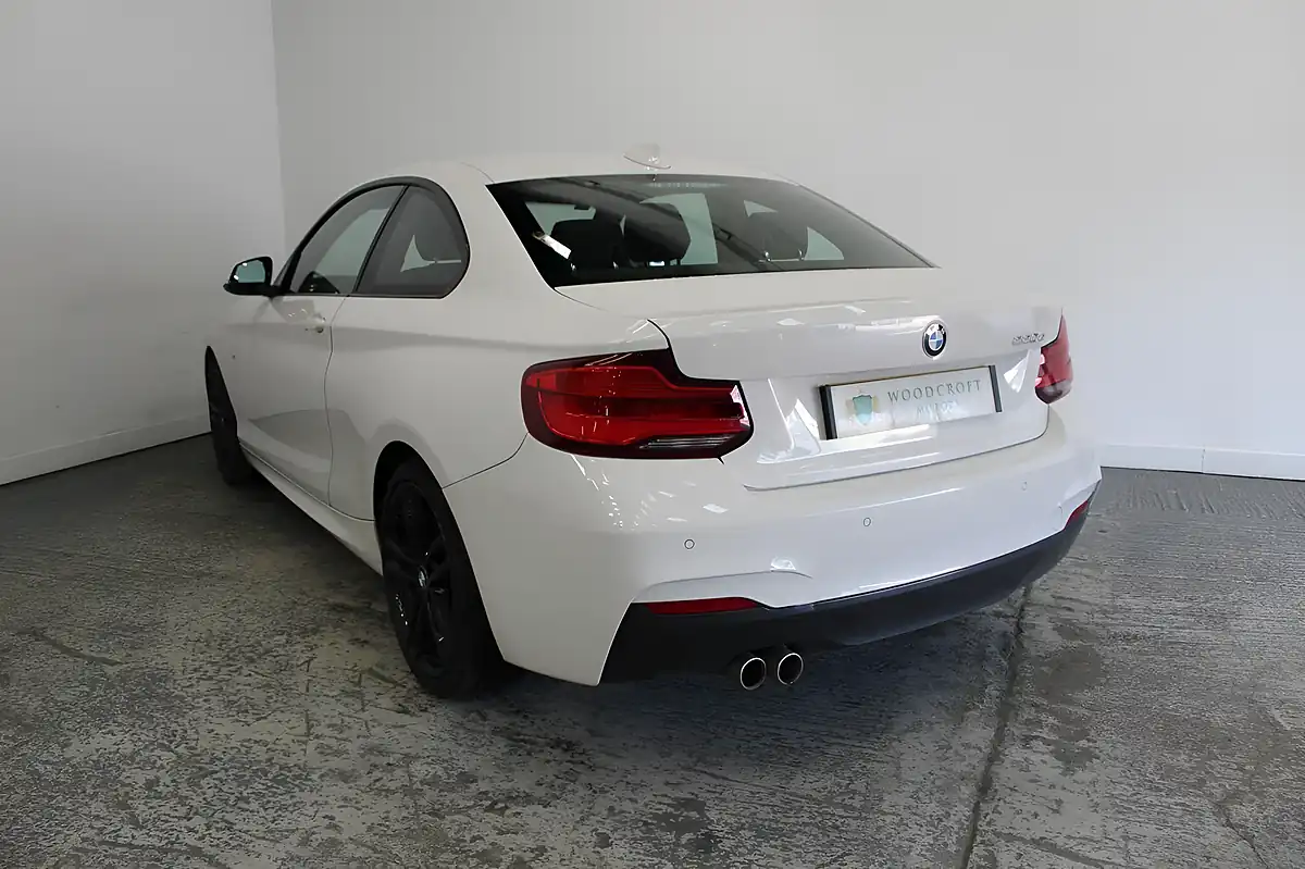 Used 2018 BMW 2 Series M Sport White - Interior and Exterior details 5