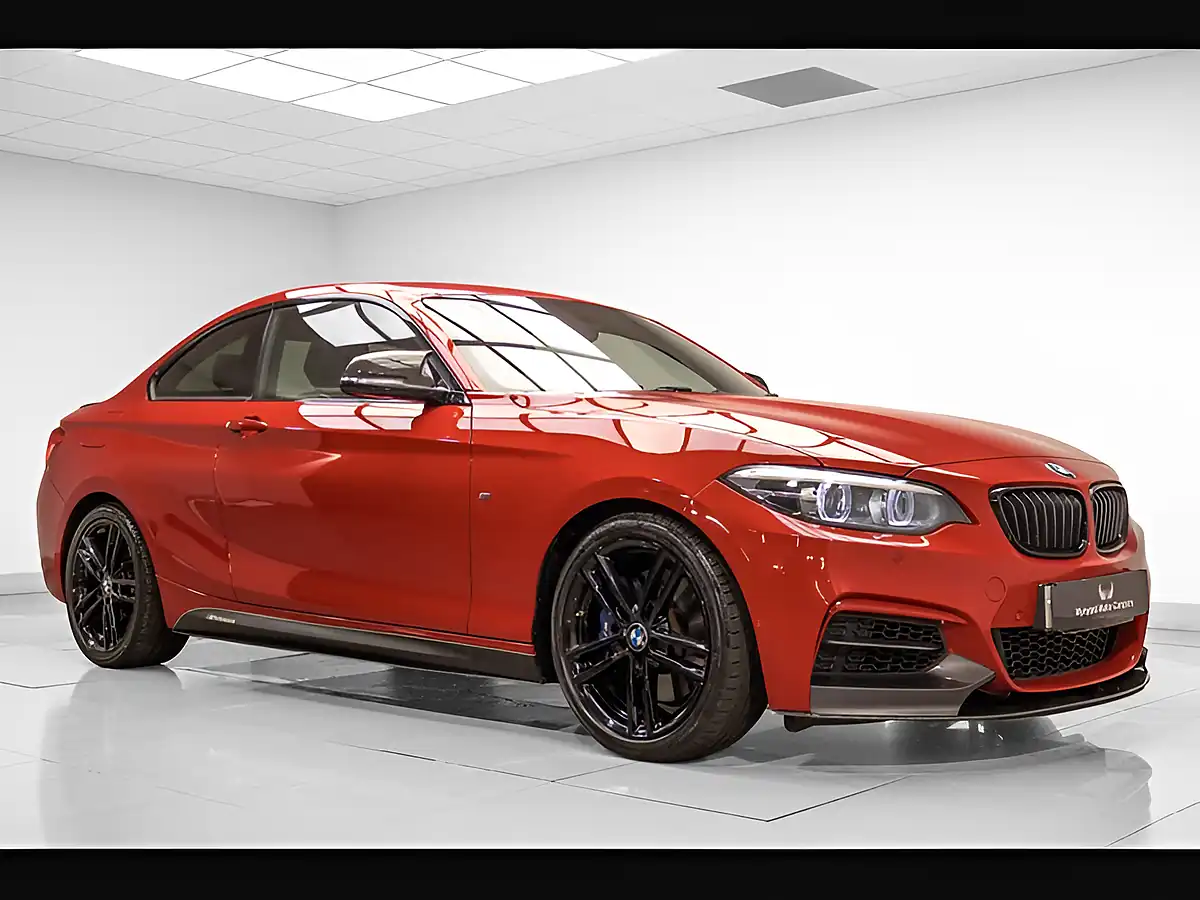 Used 2018 BMW 2 Series M240i Red - Interior and Exterior details 2