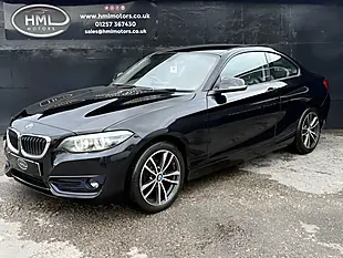 Used 2018 BMW 2 Series Sport Coupe Black - Interior and Exterior details 2