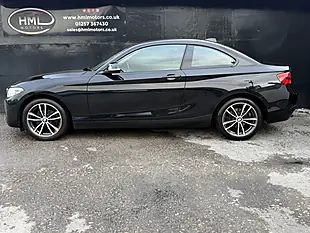 Used 2018 BMW 2 Series Sport Coupe Black - Interior and Exterior details 3