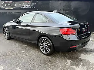 Used 2018 BMW 2 Series Sport Coupe Black - Interior and Exterior details 4