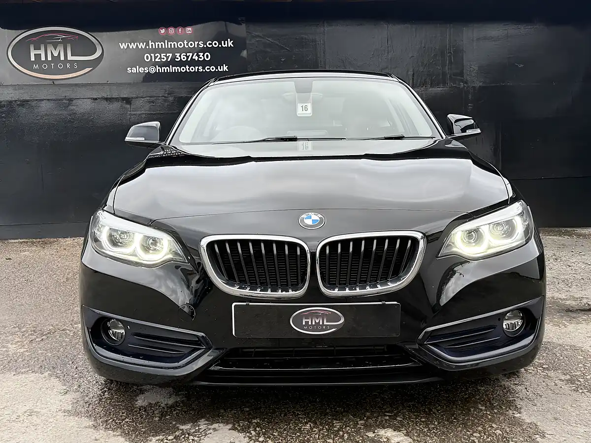 Used 2018 BMW 2 Series Sport Coupe Black - Interior and Exterior details 5