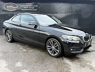 Used 2018 BMW 2 Series Sport Coupe Black - Interior and Exterior details 6