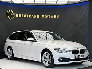 Used 2018 BMW 3 Series Ed Plus Touring White - Interior and Exterior details 3
