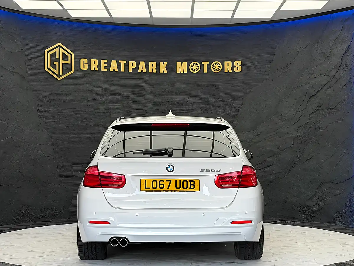 Used 2018 BMW 3 Series Ed Plus Touring White - Interior and Exterior details 5