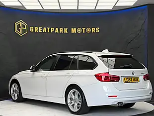 Used 2018 BMW 3 Series Ed Plus Touring White - Interior and Exterior details 6