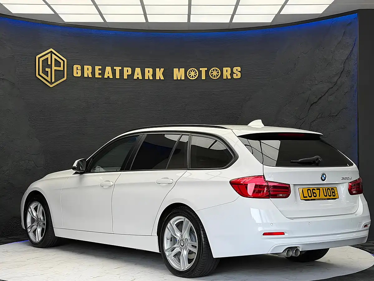 Used 2018 BMW 3 Series Ed Plus Touring White - Interior and Exterior details 6