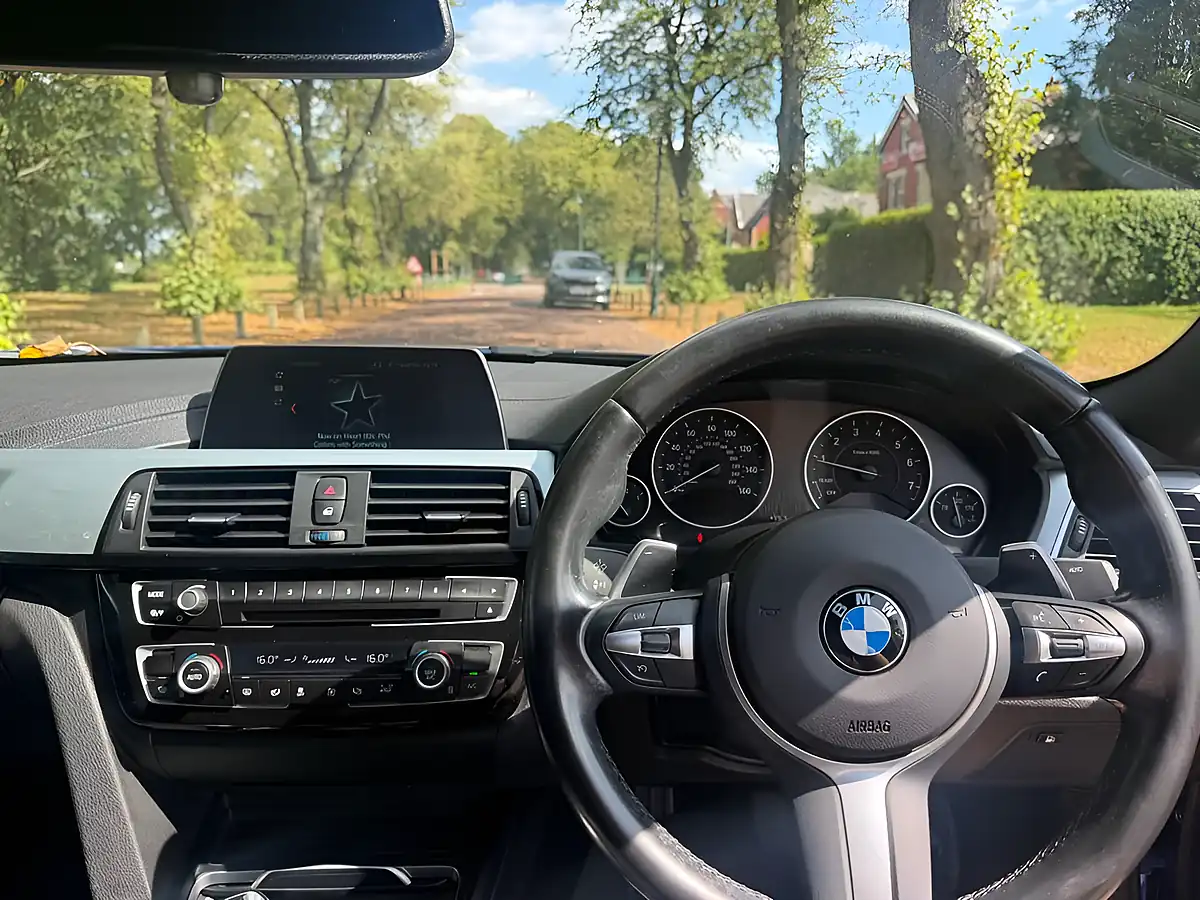 Used 2018 BMW 3 Series M Sport Blue - Interior and Exterior details 18